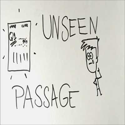 Unseen Passage को तेजी से कैसे पढ़ें तथा उत्तर दें ?